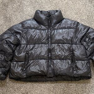 Old Navy Black Puffer Jacket